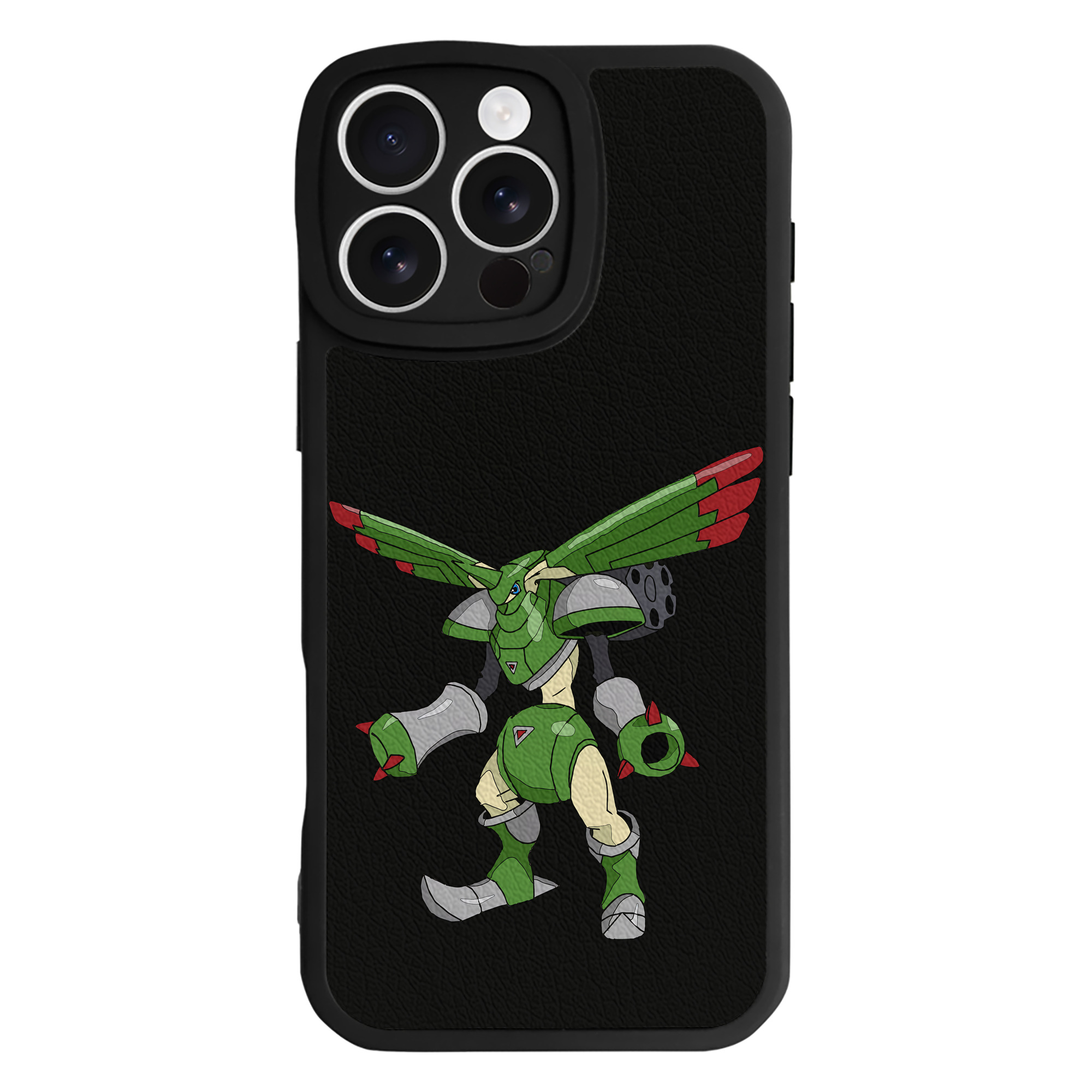 （画像用） Digimon デジタルモンスター/デジモン 【iPhone 16シリーズ対応】シリコンスマホケース（レザー調） 材質：シリコン